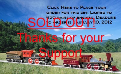 150th Anniversary Great Locomotive Chase Set